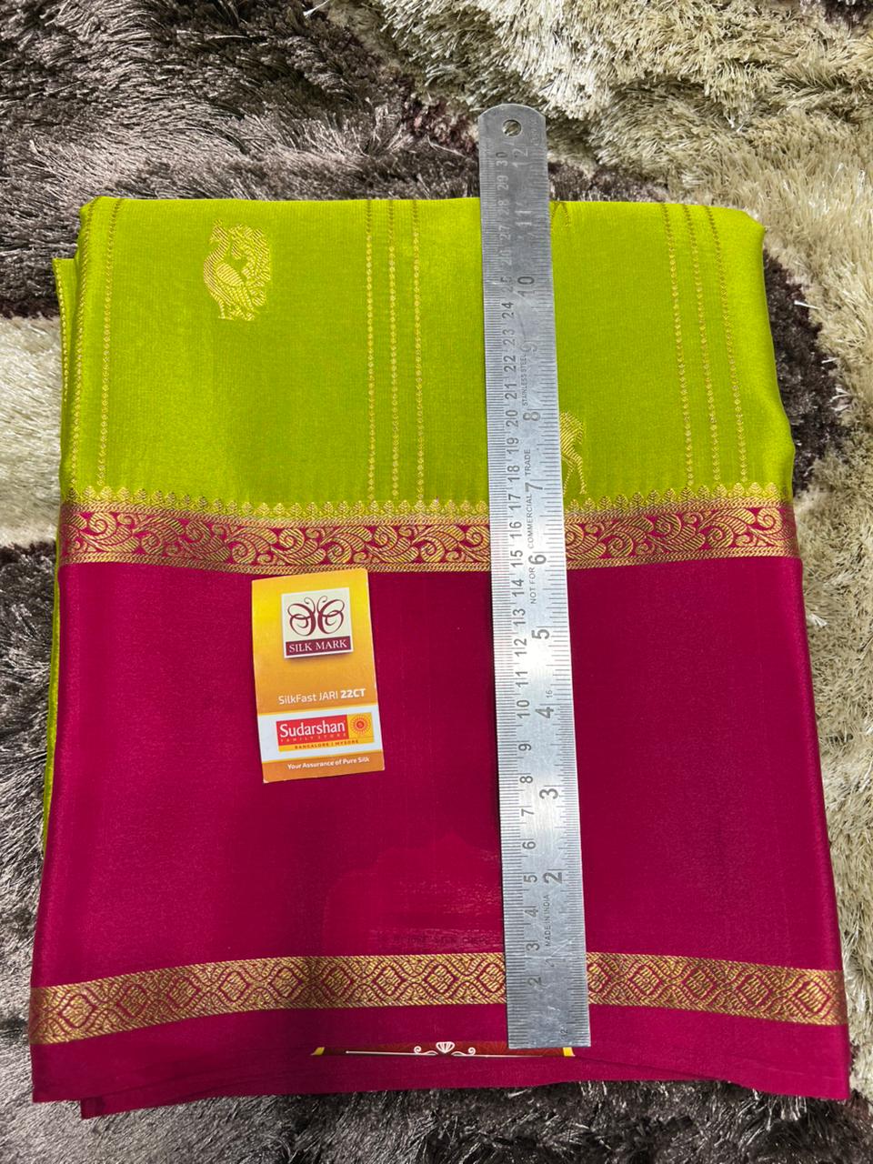 Pure Mysore Silk Saree.