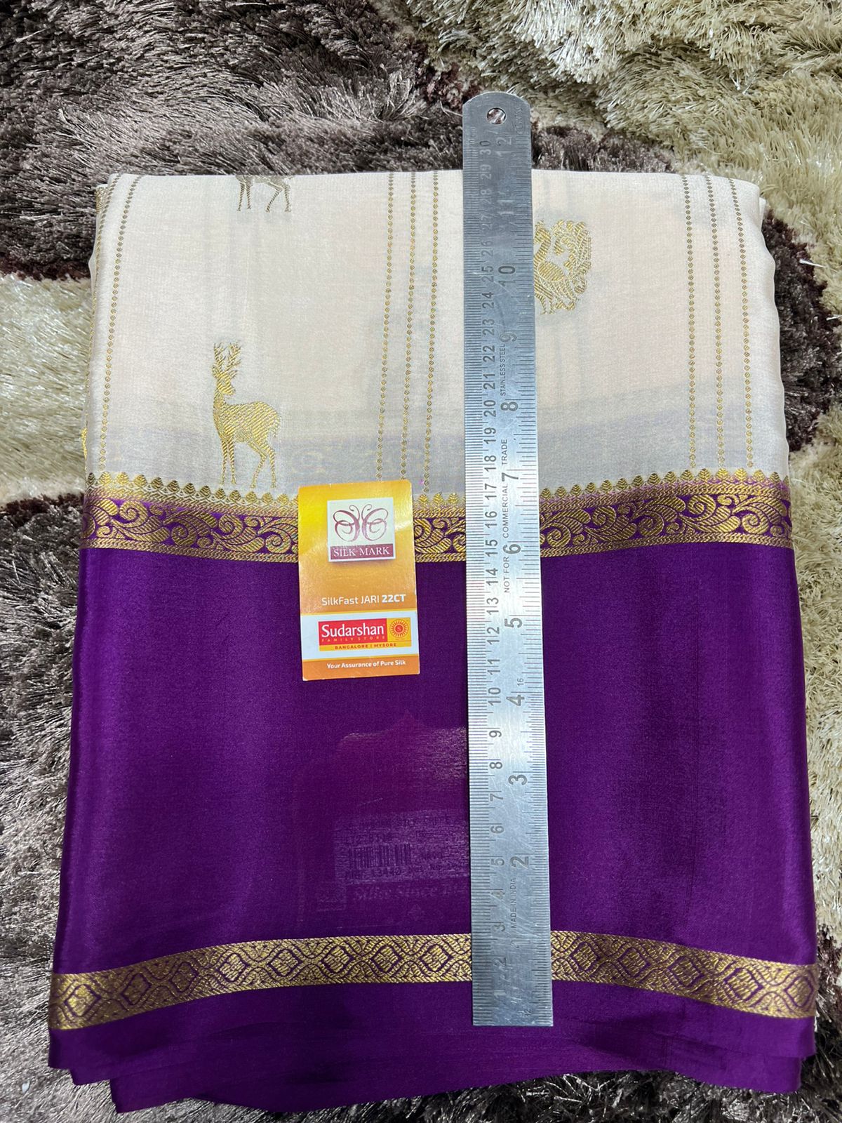 Pure Mysore Silk Saree.
