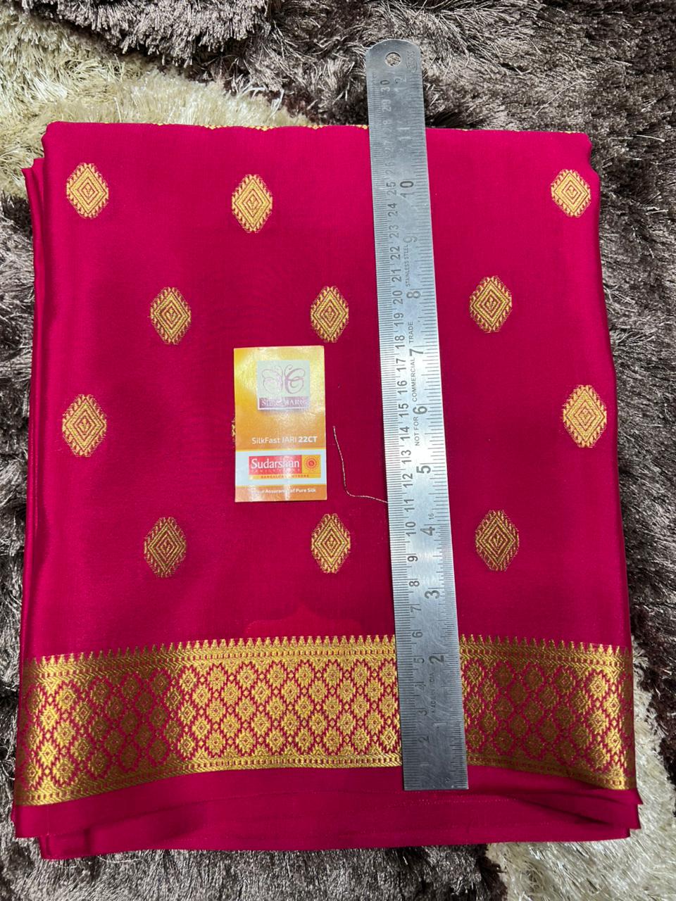 Pure Mysore Silk Saree.