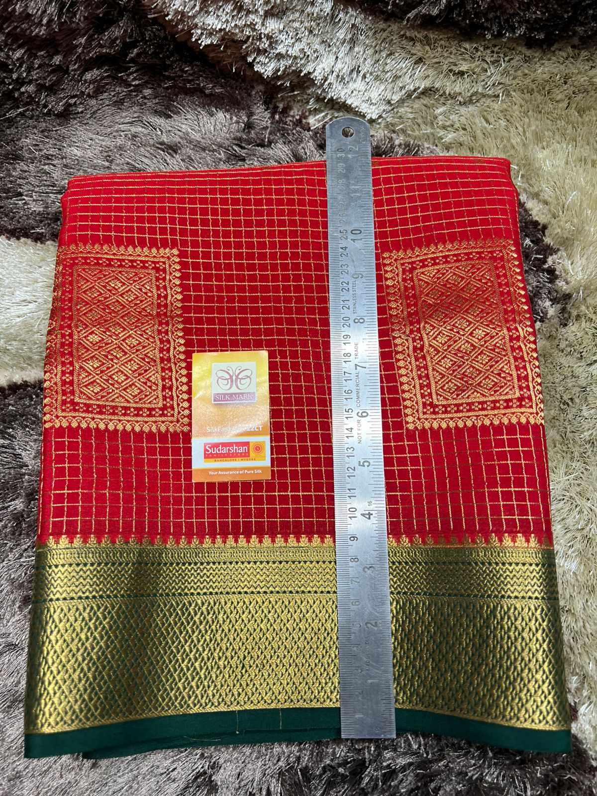 Pure Mysore Silk Saree.