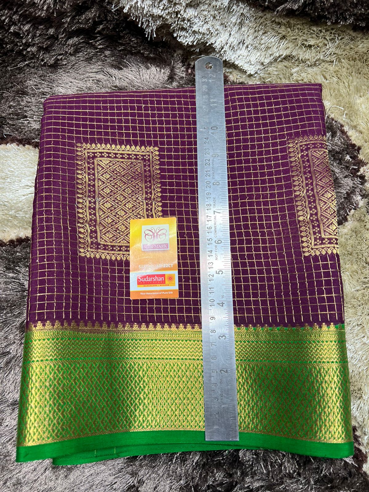 Pure Mysore Silk Saree.