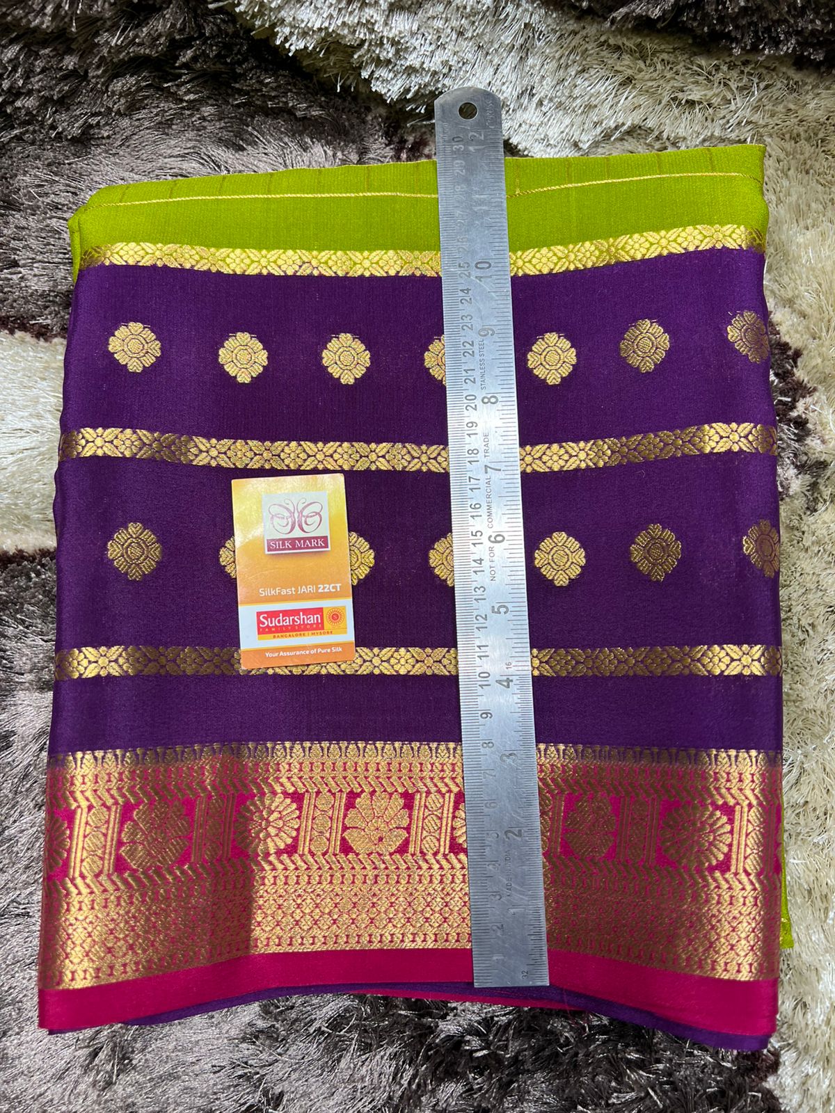 Pure Mysore Silk Saree.