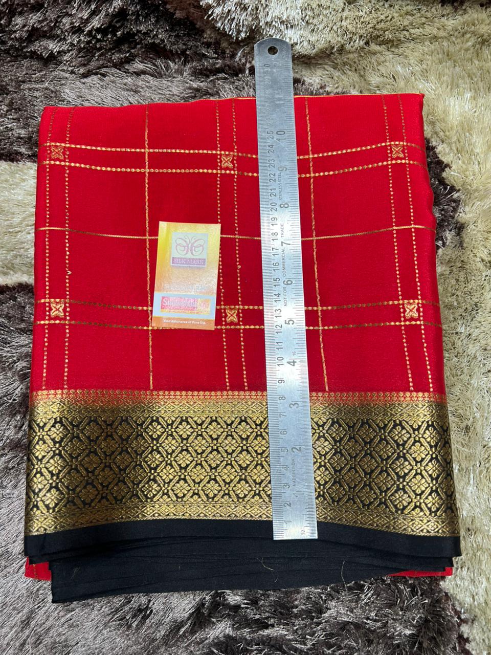 Pure Mysore Silk Saree.
