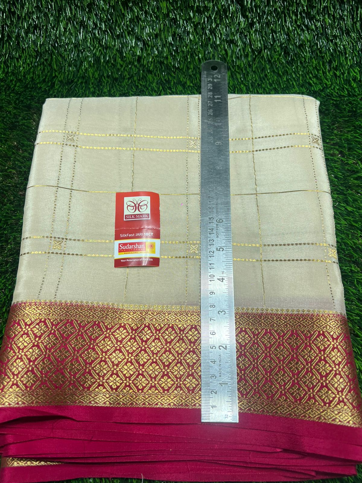 Pure Mysore Silk Saree.