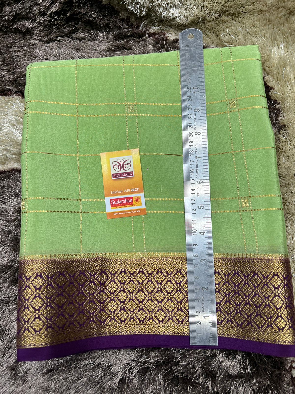 Pure Mysore Silk Saree.
