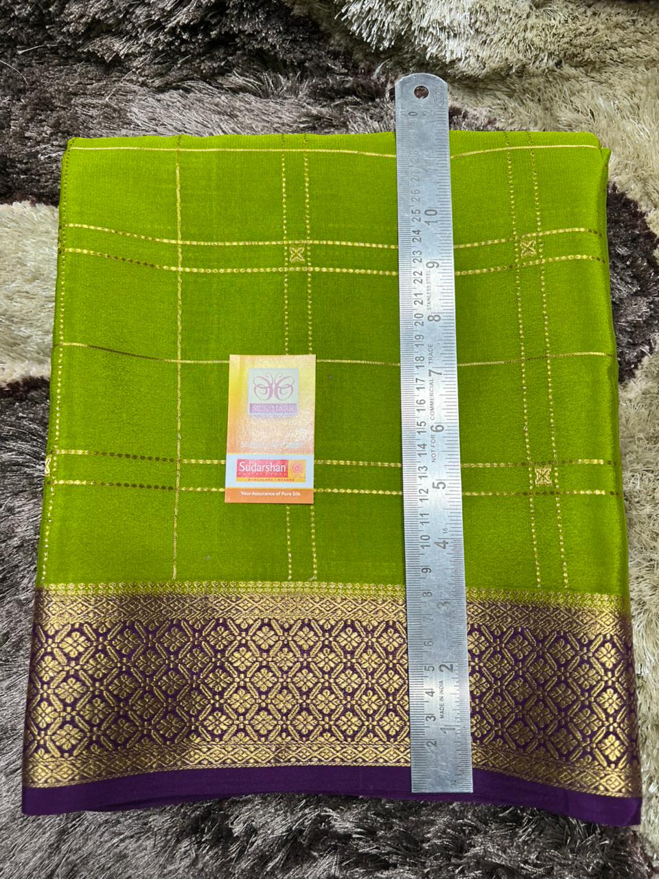 Pure Mysore Silk Saree.