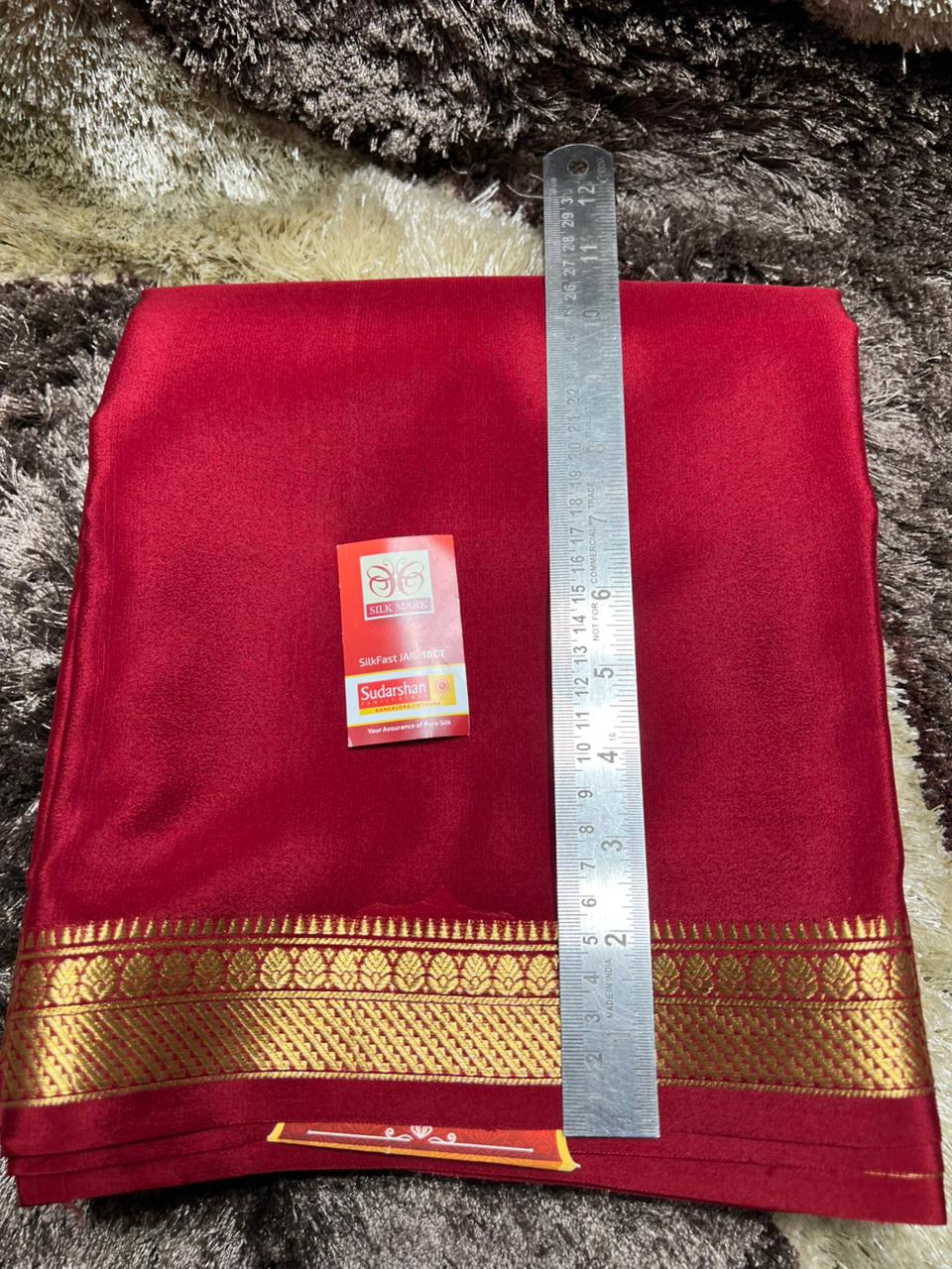 Pure Mysore Silk Saree.