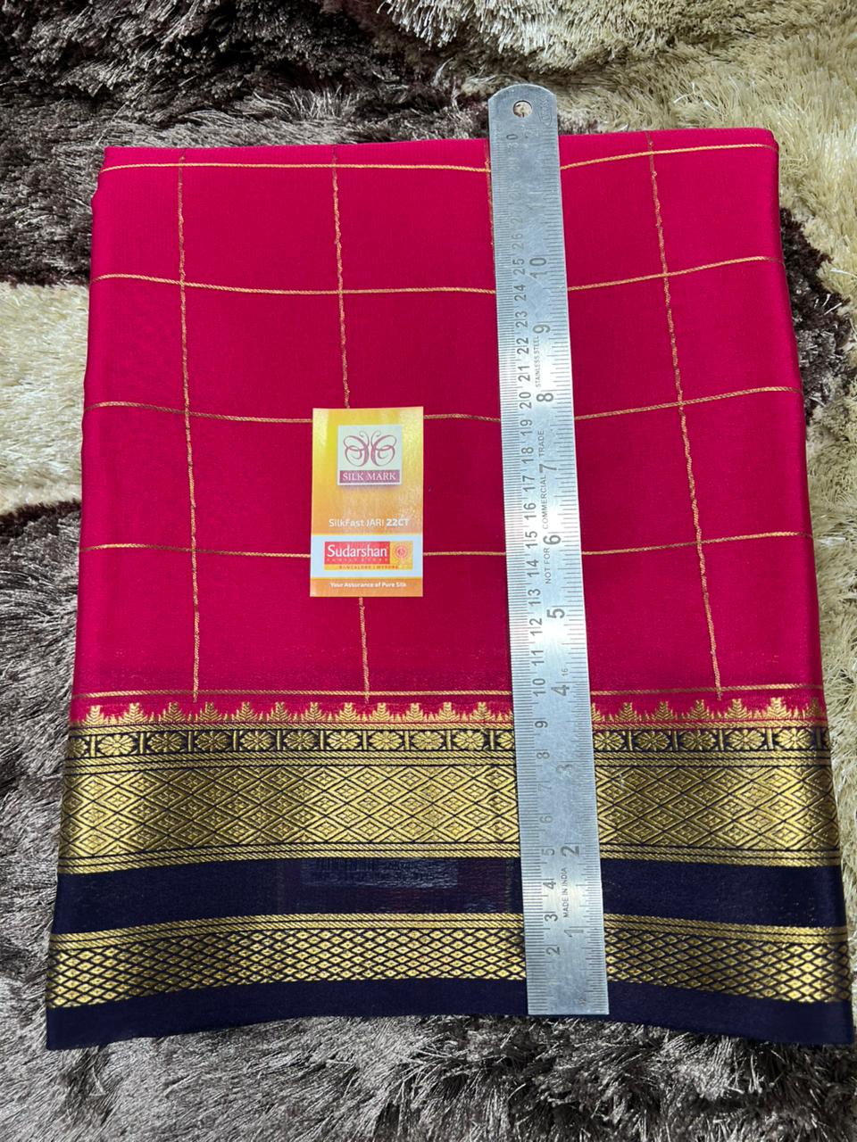Pure Mysore Silk Saree.