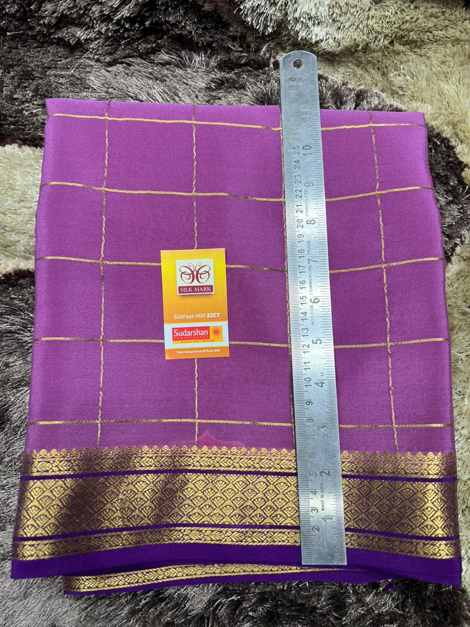 Pure Mysore Silk Saree.