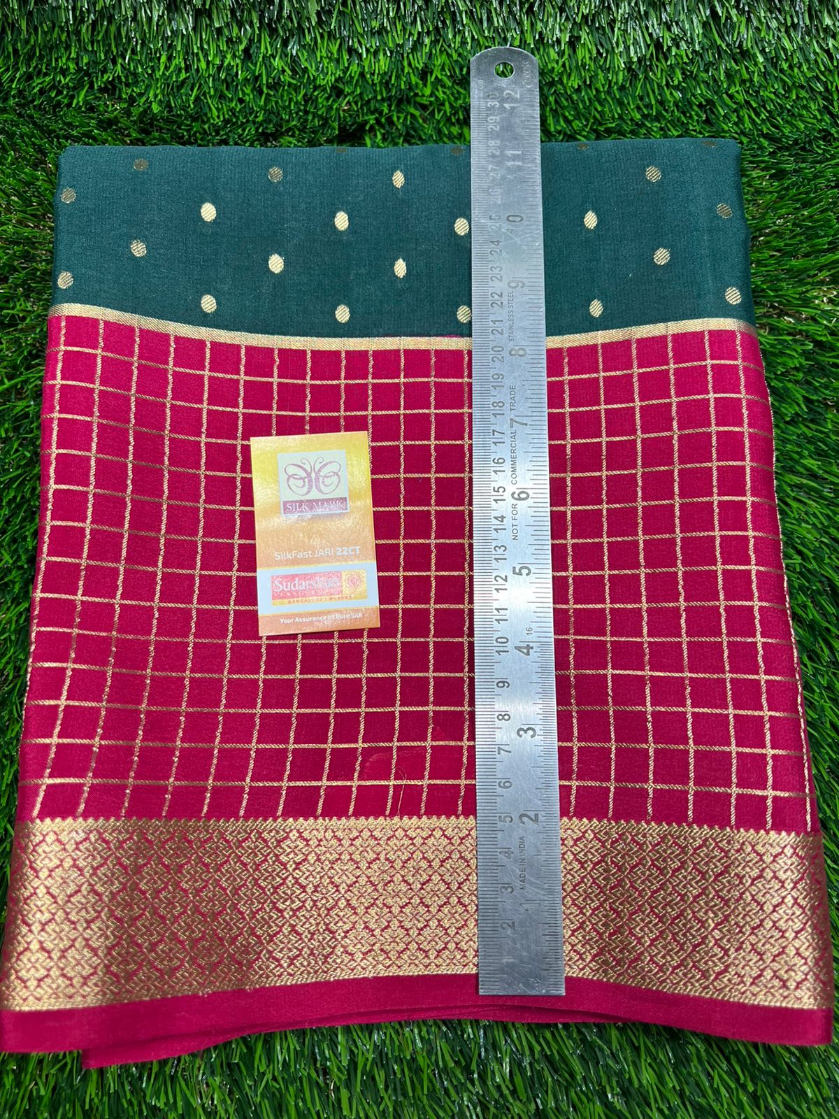 Pure Mysore Silk Saree.