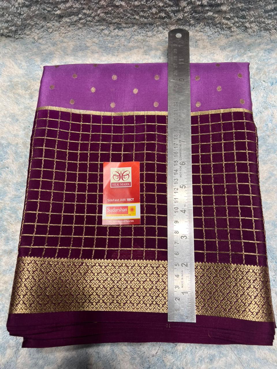 Pure Mysore Silk Saree.
