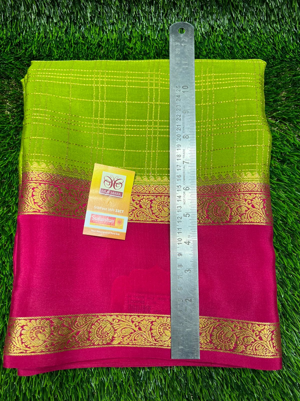Pure Mysore Silk Saree.