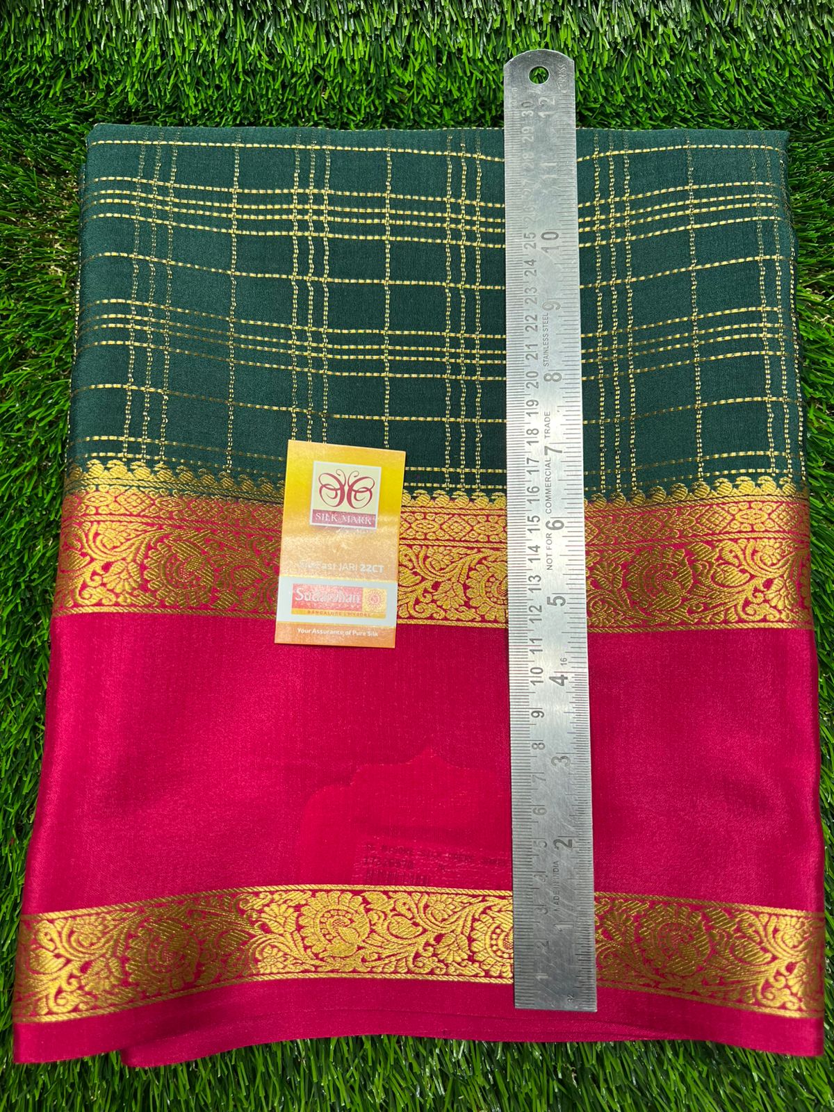 Pure Mysore Silk Saree.