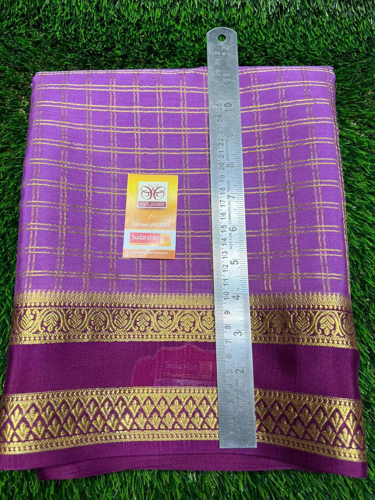 Pure Mysore Silk Saree.
