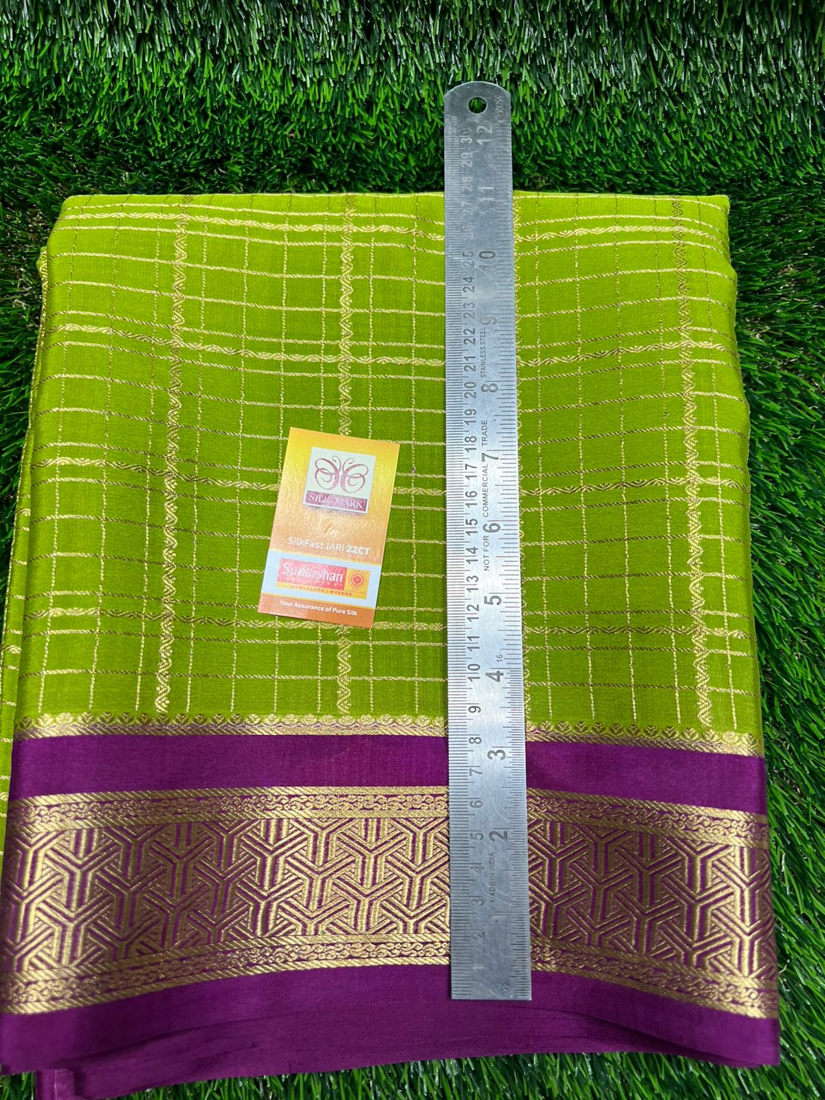 Pure Mysore Silk Saree.