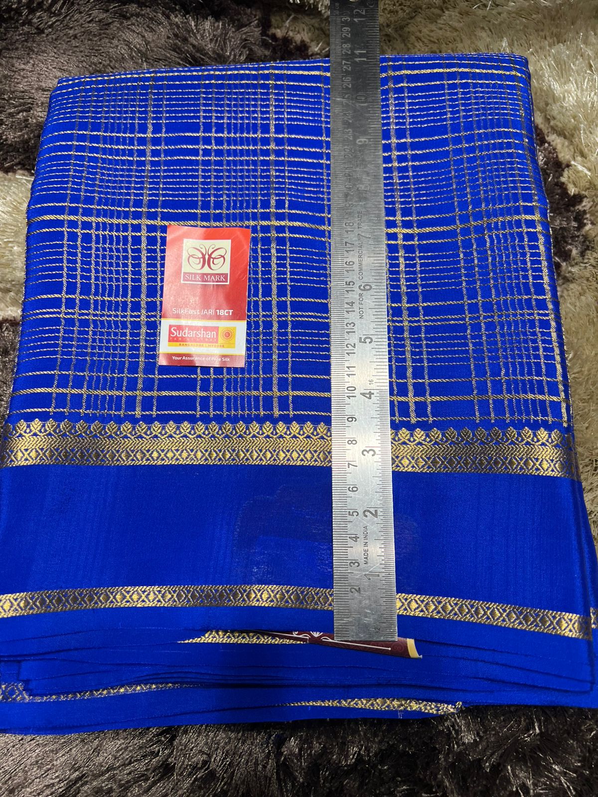 Pure Mysore Silk Saree.