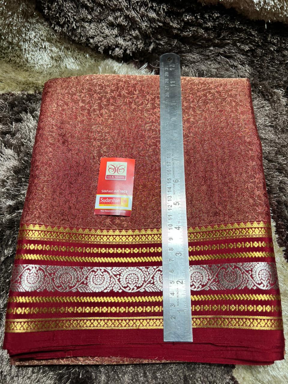 Pure Mysore Silk Saree.