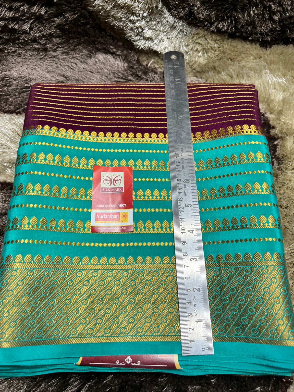 Pure Mysore Silk Saree.