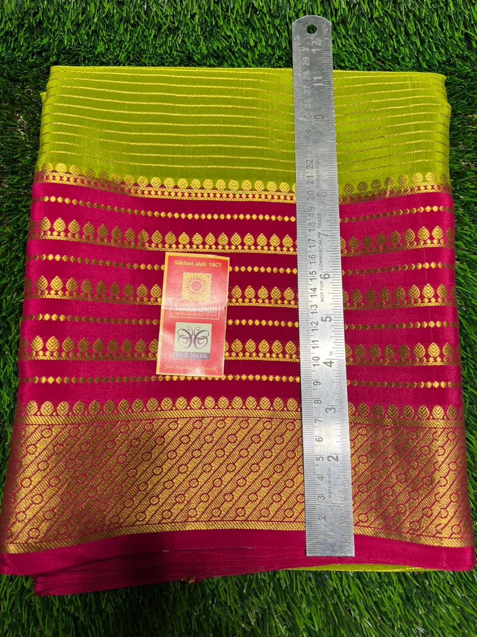 Pure Mysore Silk Saree.