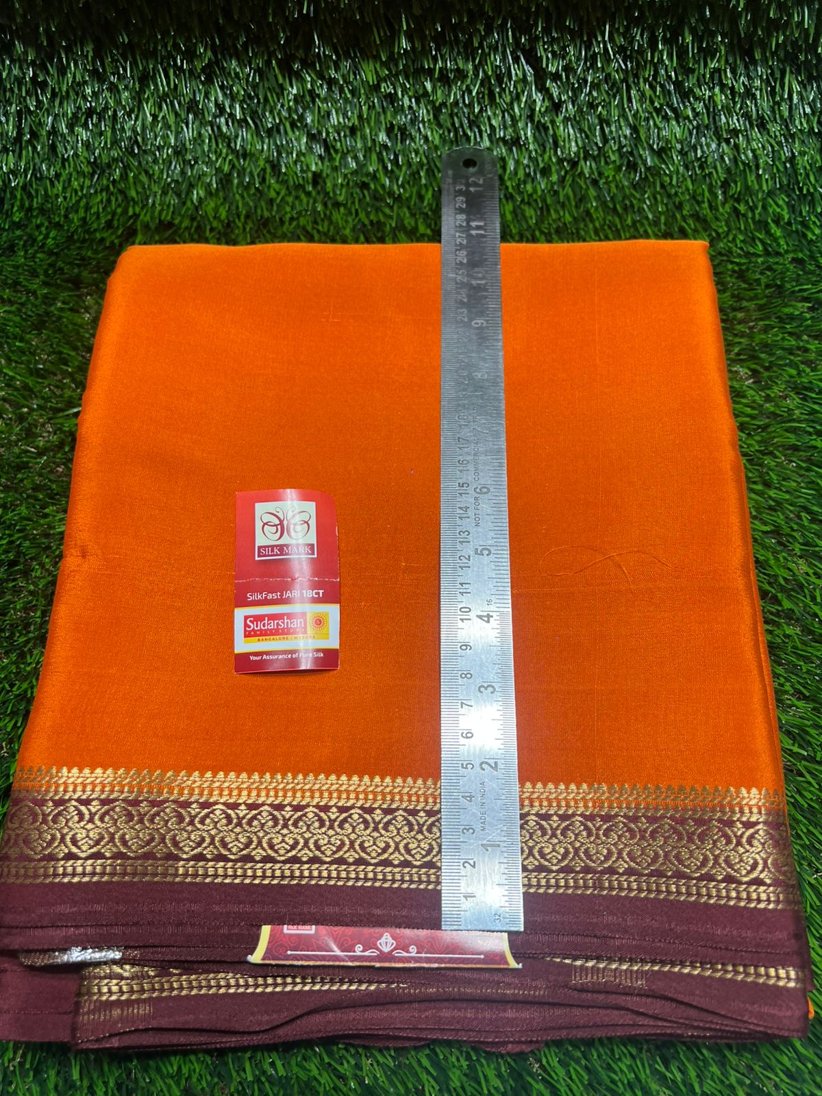 Pure Mysore Silk Saree.