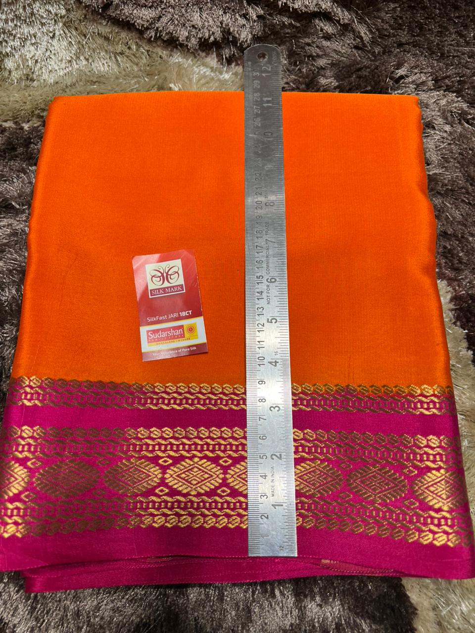Pure Mysore Silk Saree.