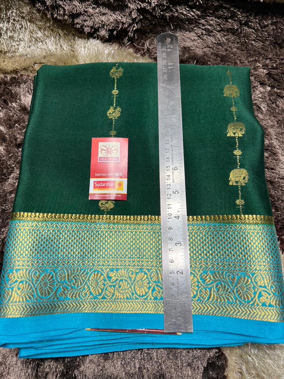 Pure Mysore Silk Saree.