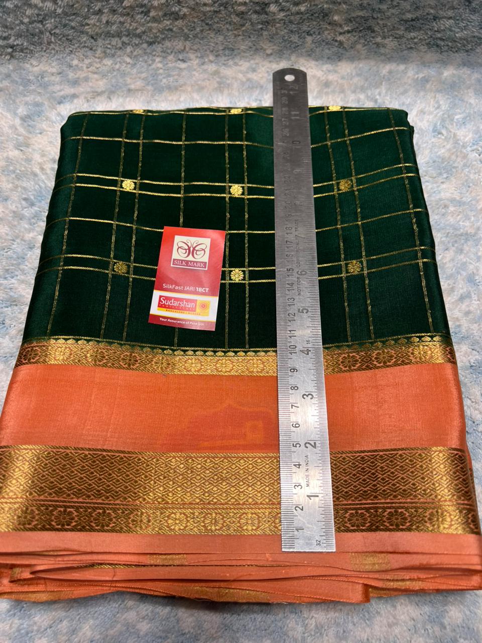 Pure Mysore Silk Saree.