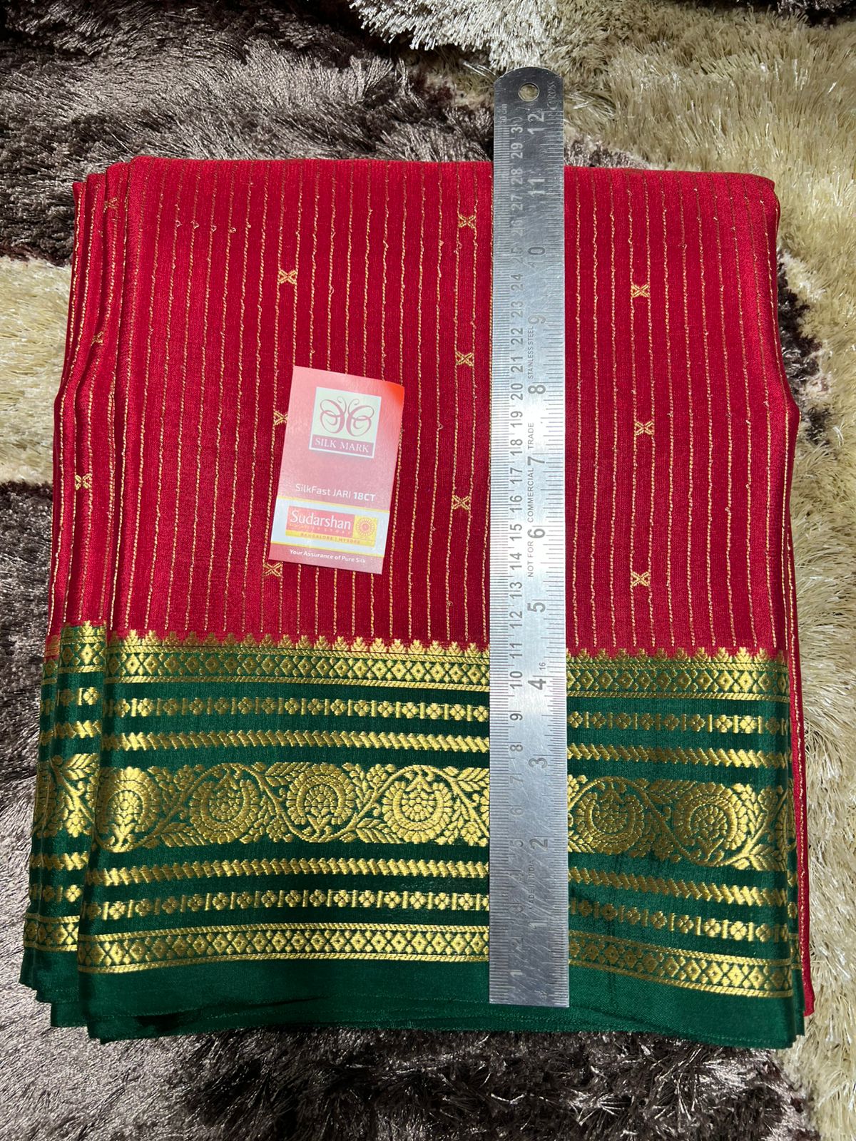 Pure Mysore Silk Saree.