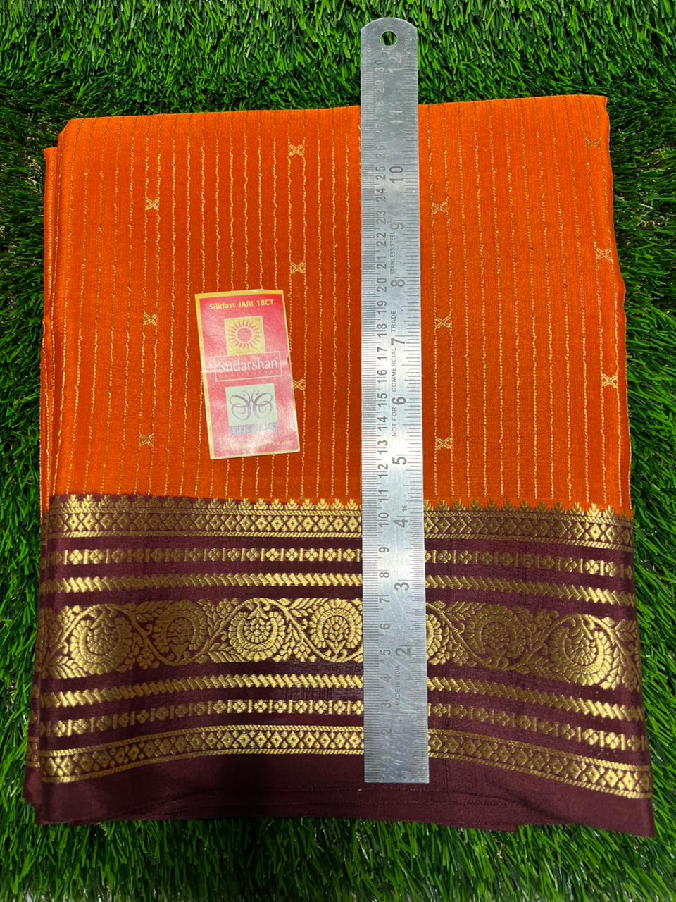 Pure Mysore Silk Saree.