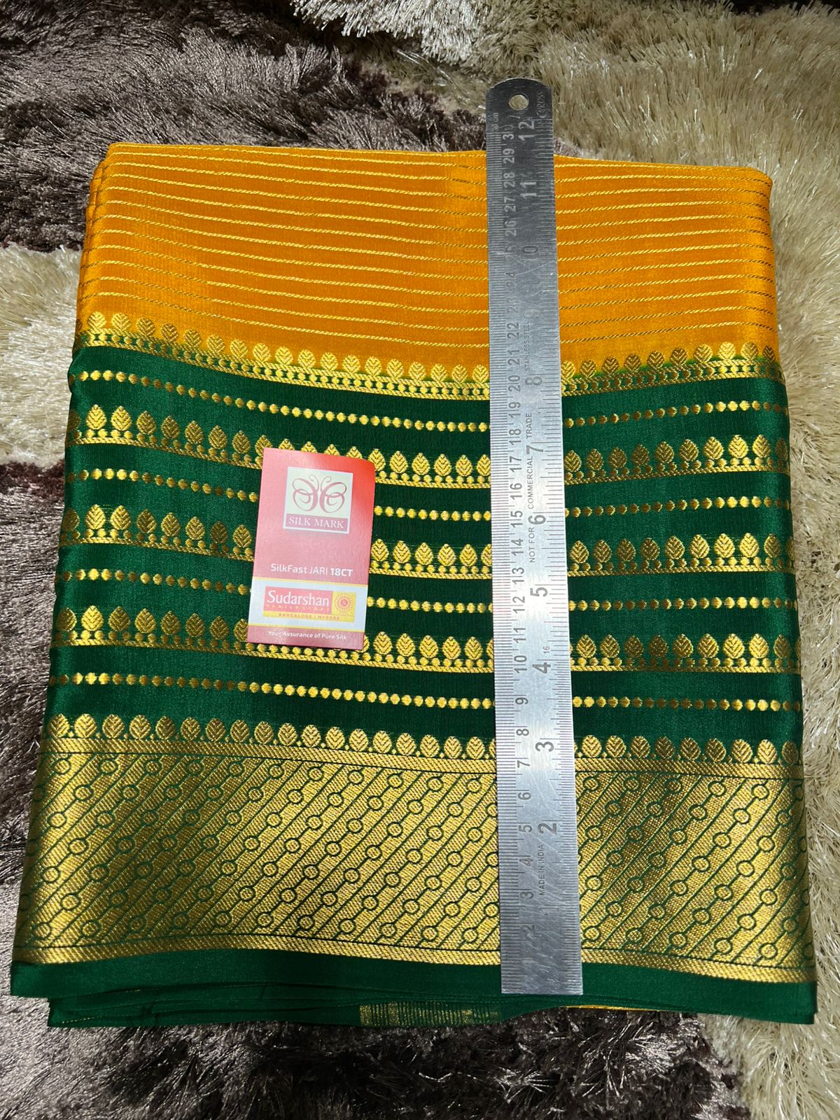 Pure Mysore Silk Saree.