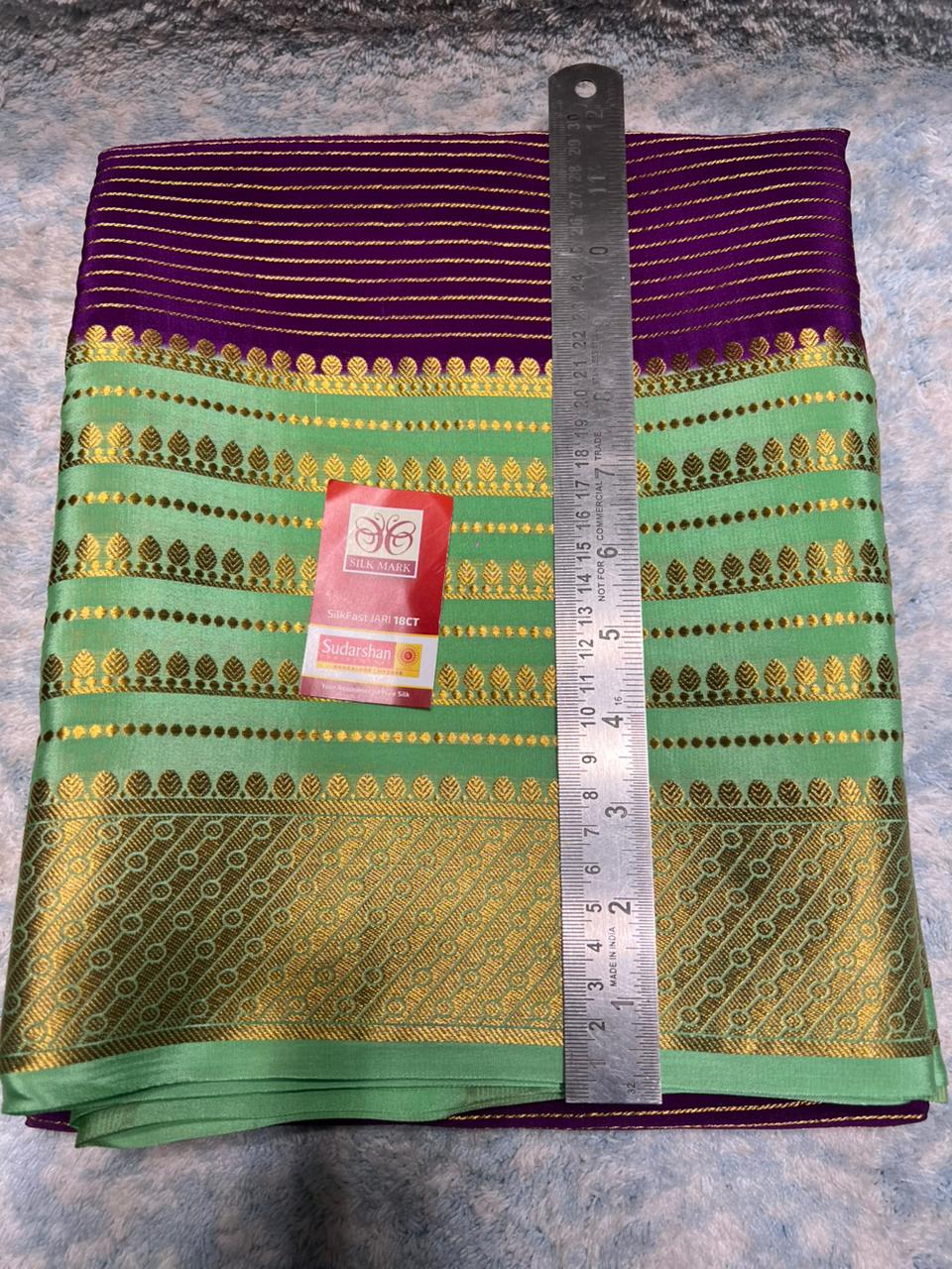 Pure Mysore Silk Saree.