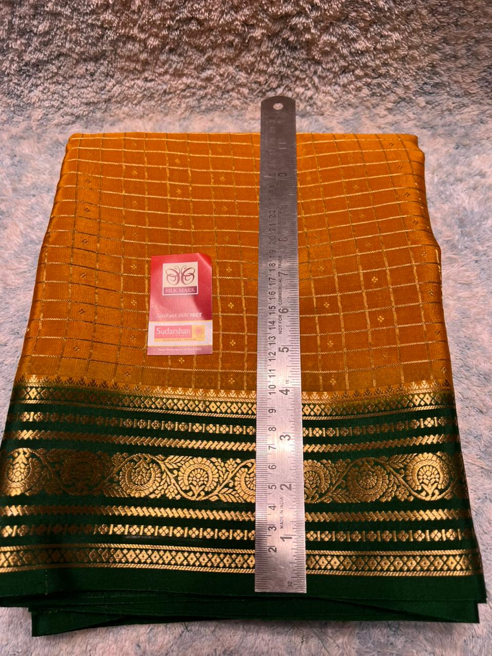 Pure Mysore Silk Saree.