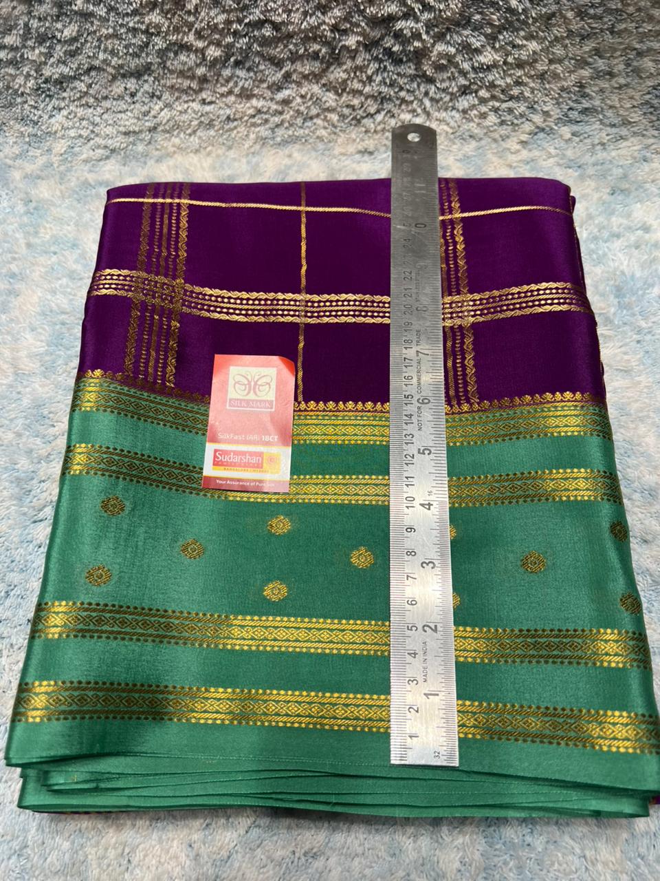 Pure Mysore Silk Saree.