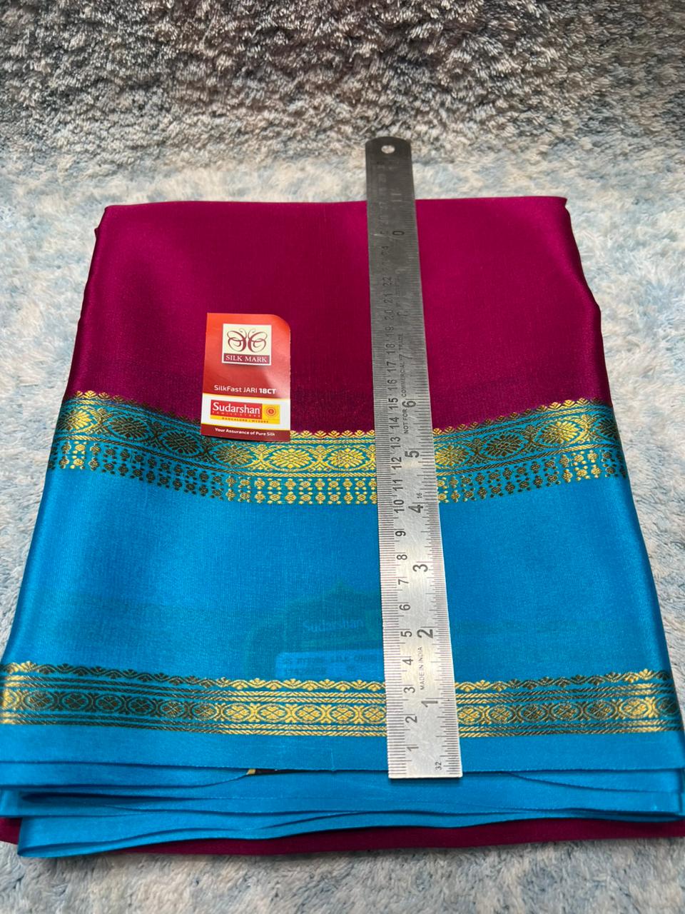 Pure Mysore Silk Saree.