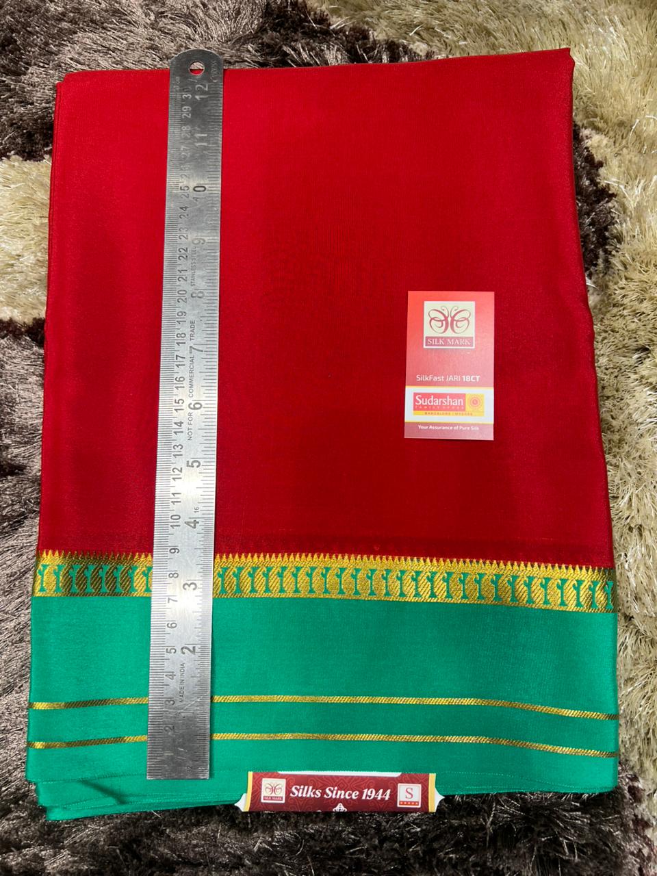 Pure Mysore Silk Saree.