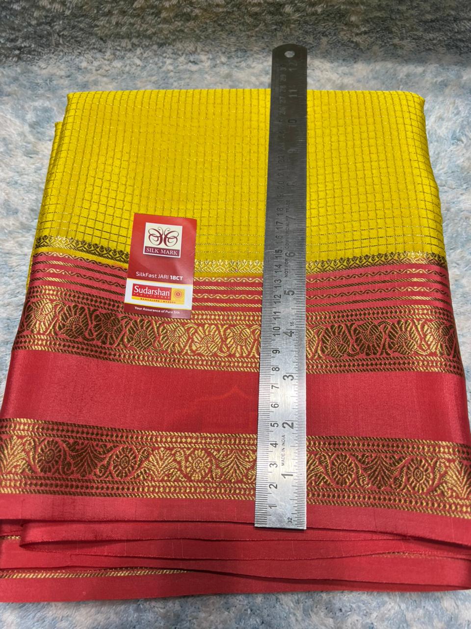 Pure Mysore Silk Saree.