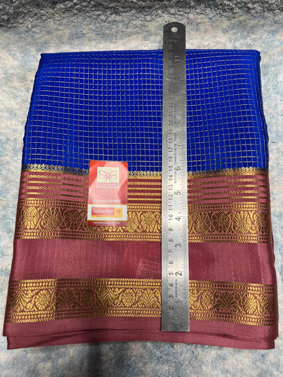 Pure Mysore Silk Saree.
