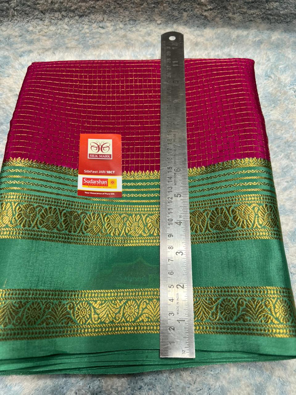Pure Mysore Silk Saree.
