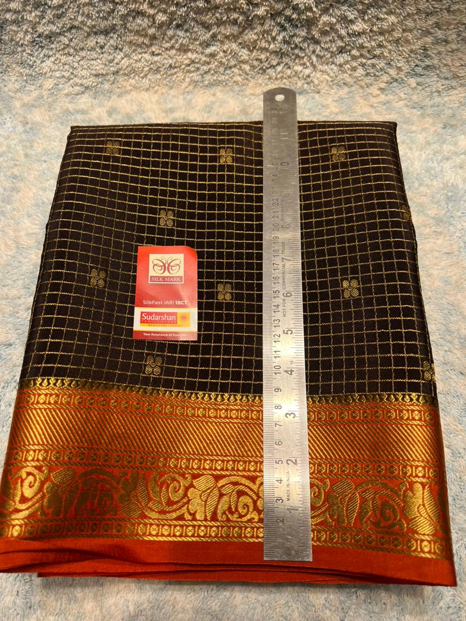 Pure Mysore Silk Saree.