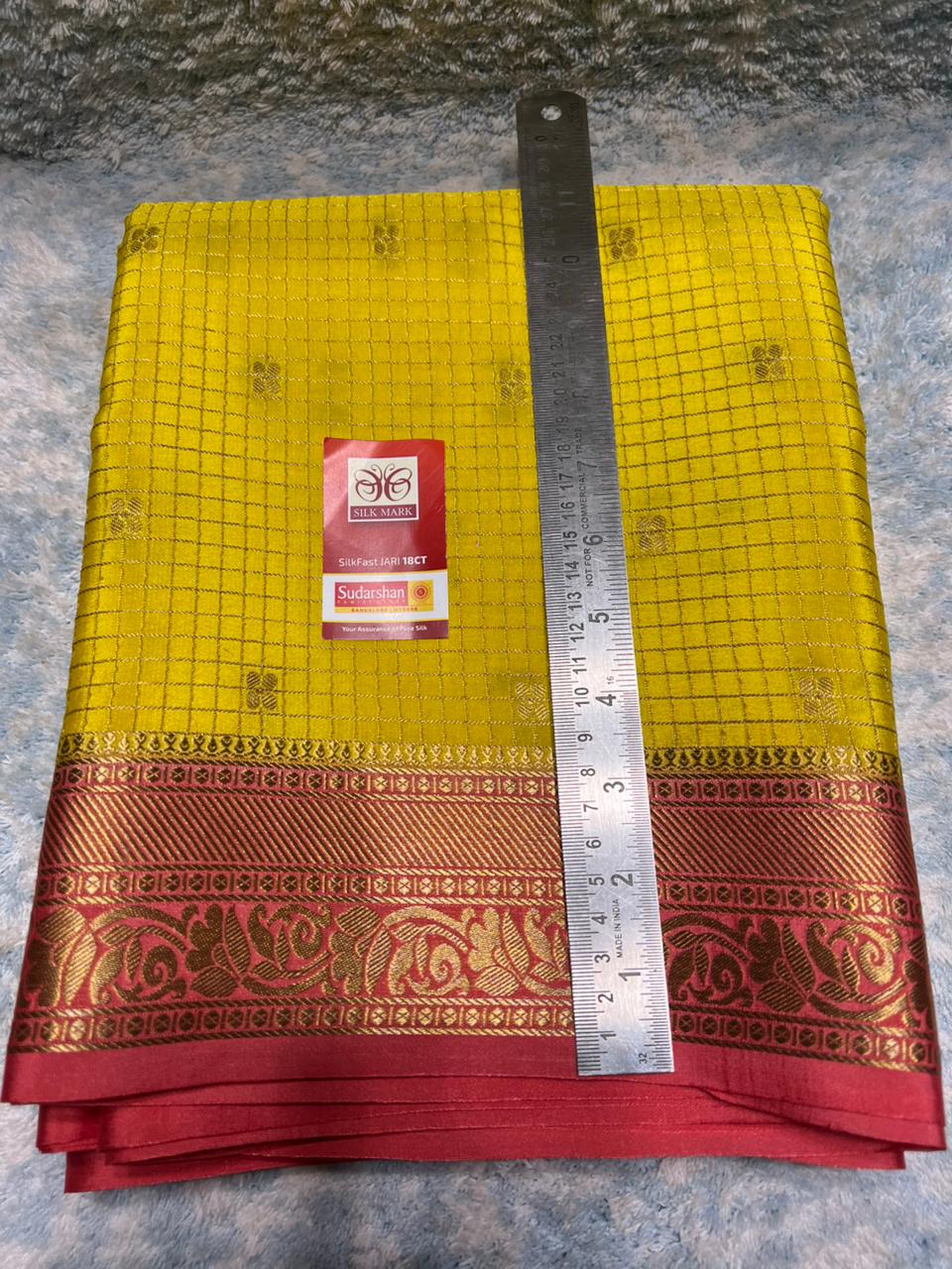 Pure Mysore Silk Saree.