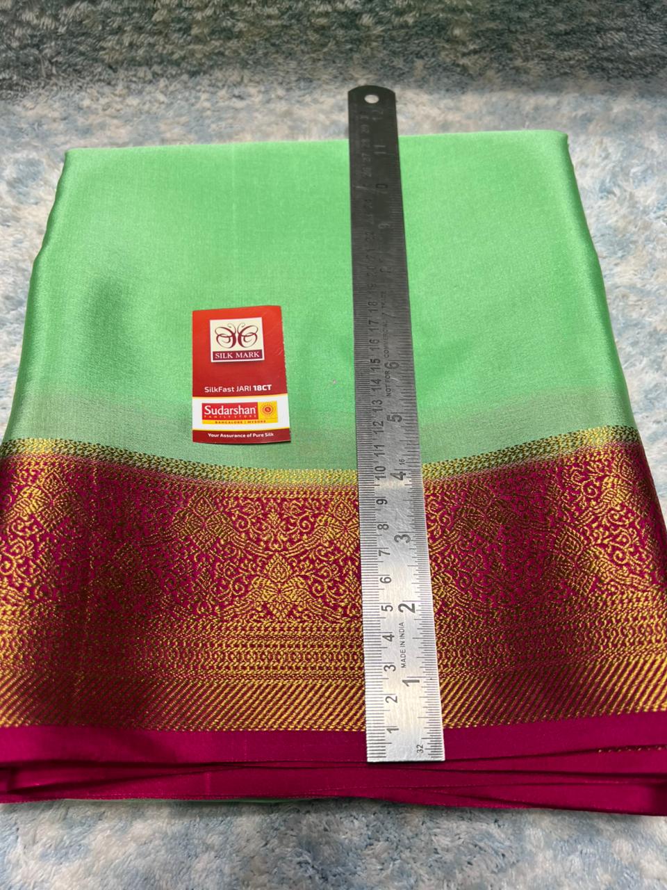 Pure Mysore Silk Saree.