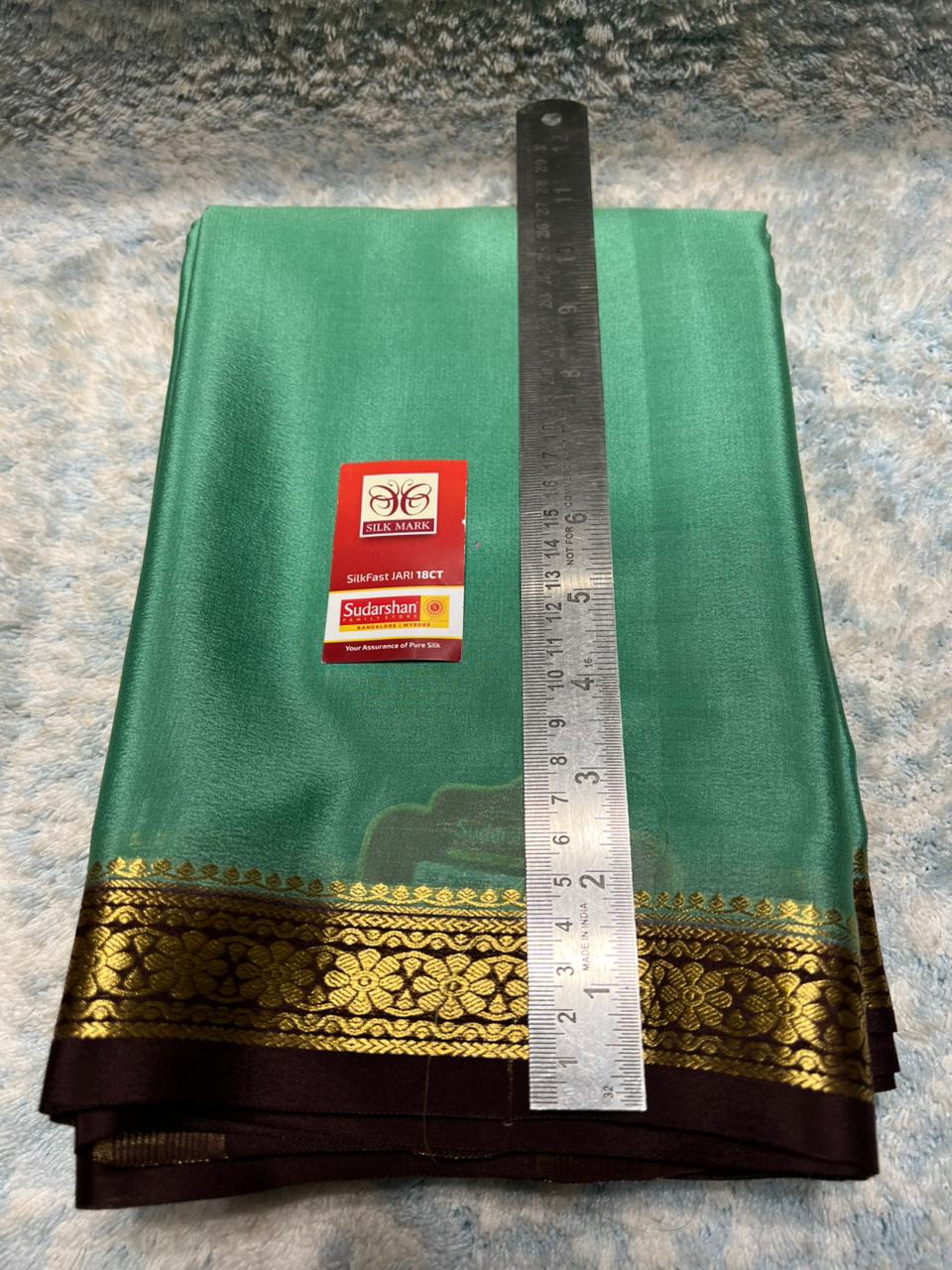 Pure Mysore Silk Saree ( 60 Grams )