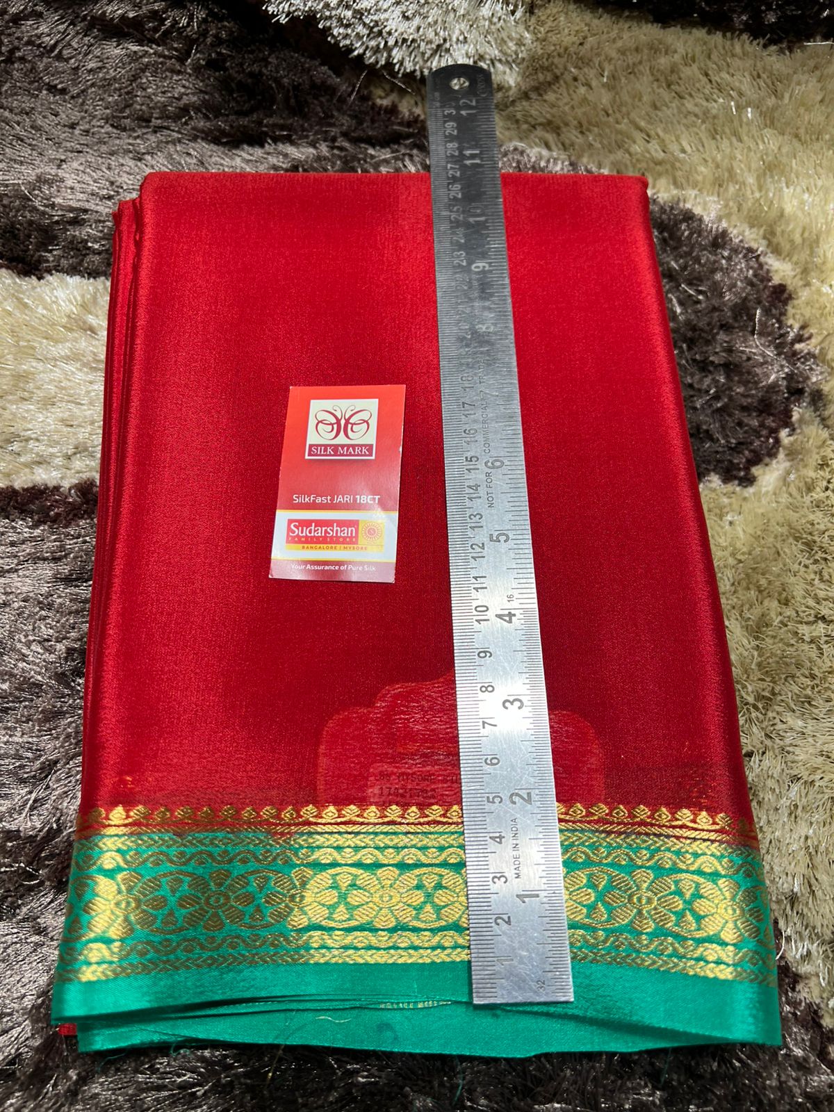 Pure Mysore Silk Saree ( 60 Grams )
