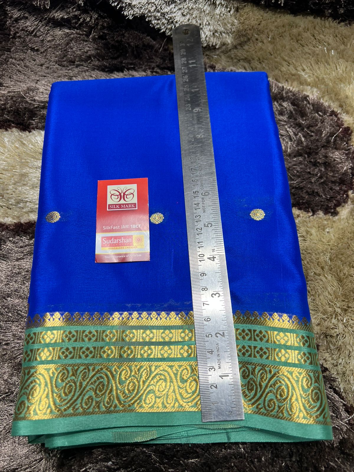 Pure Mysore Silk Saree ( 60 Grams )