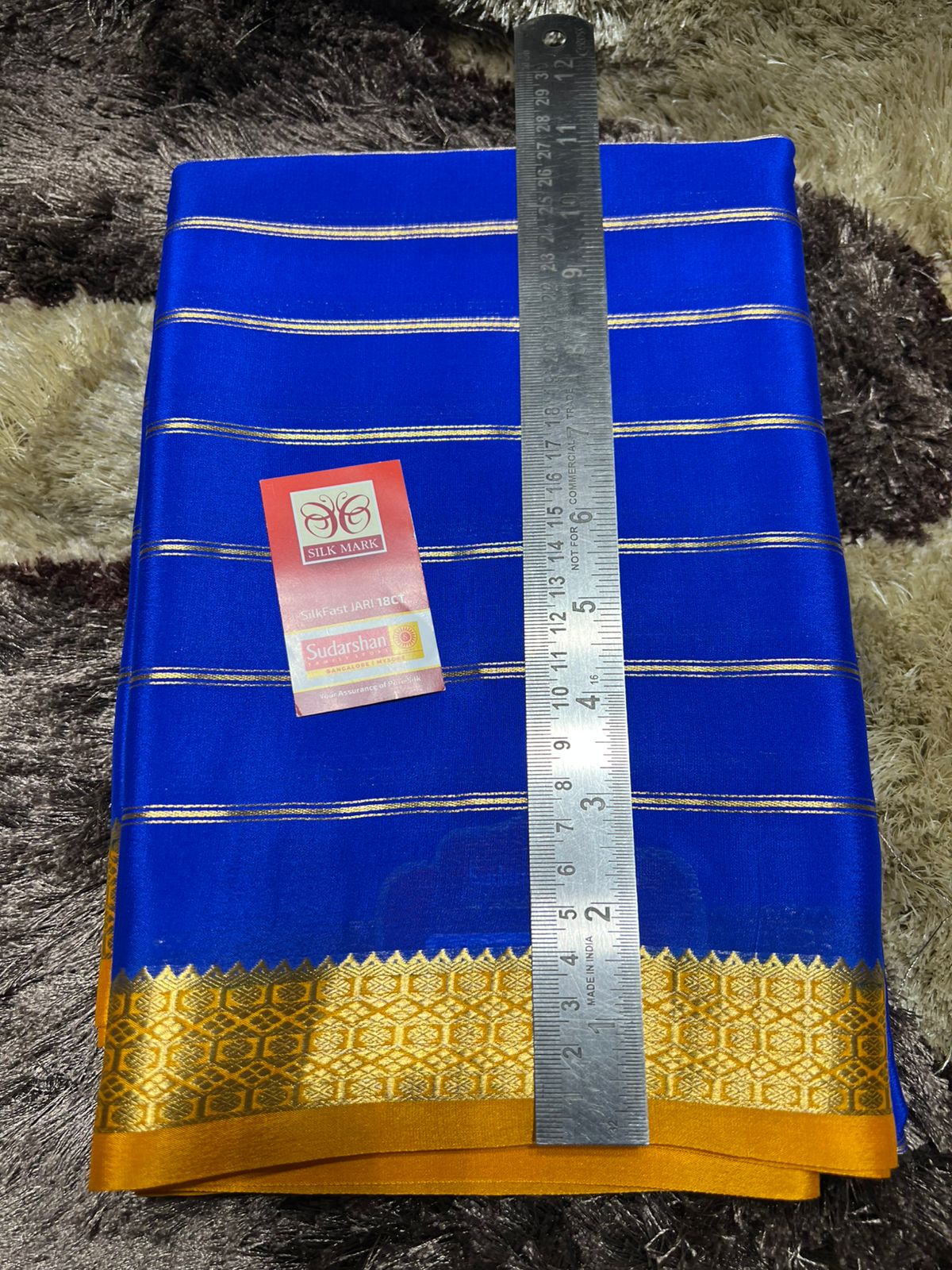 Pure Mysore Silk Saree ( 60 Grams )