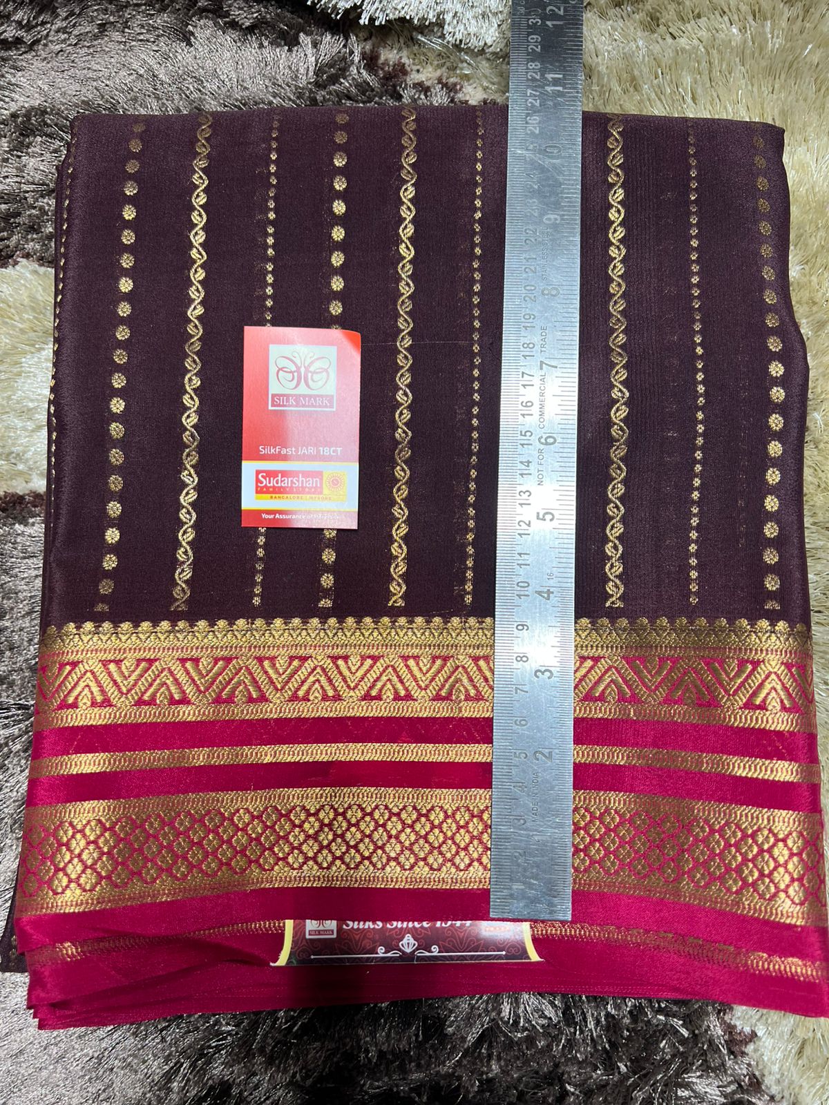 Pure Mysore Silk Saree.