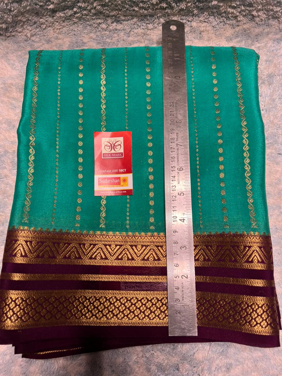 Pure Mysore Silk Saree.