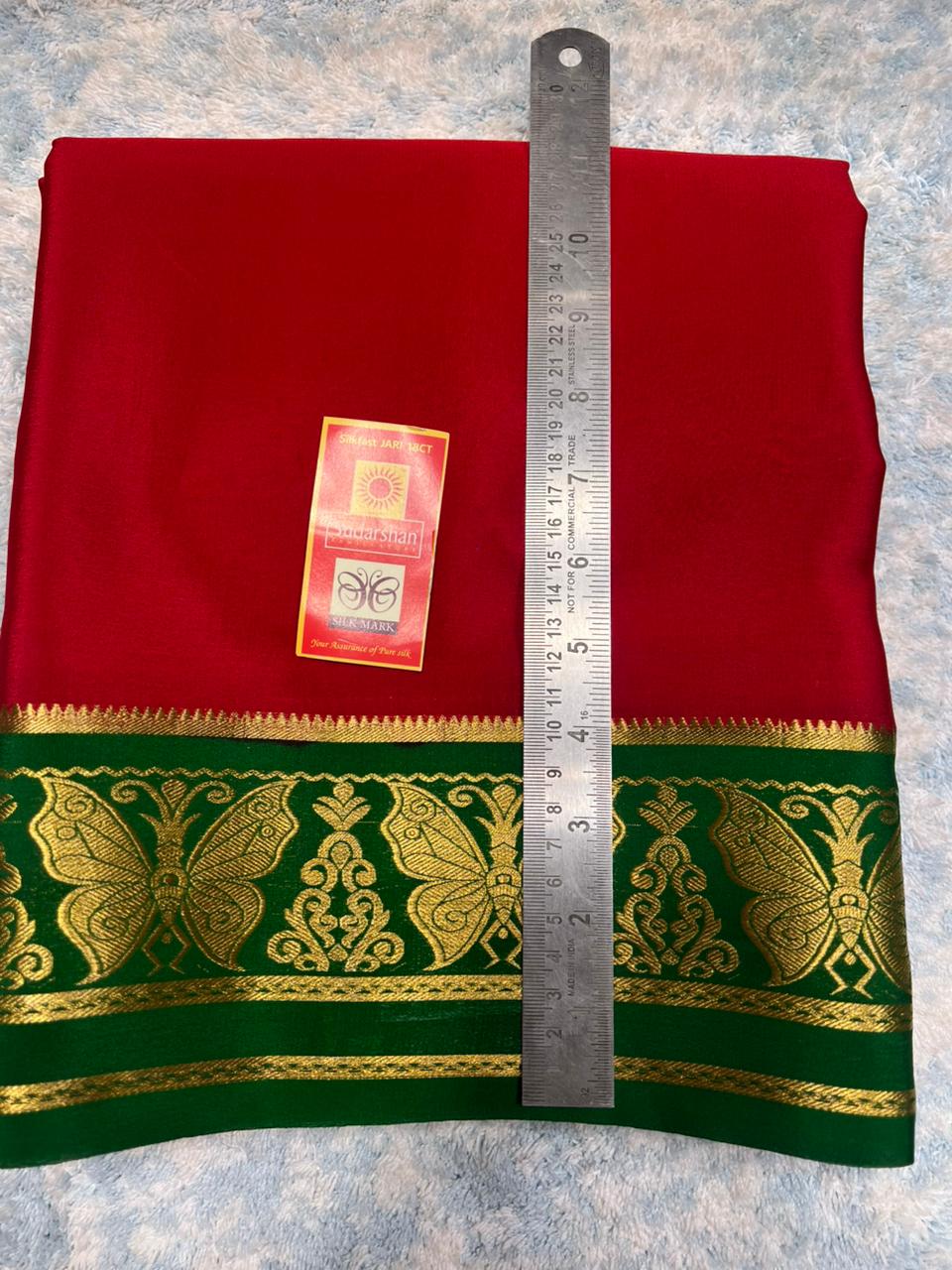 Pure Mysore Silk Saree.