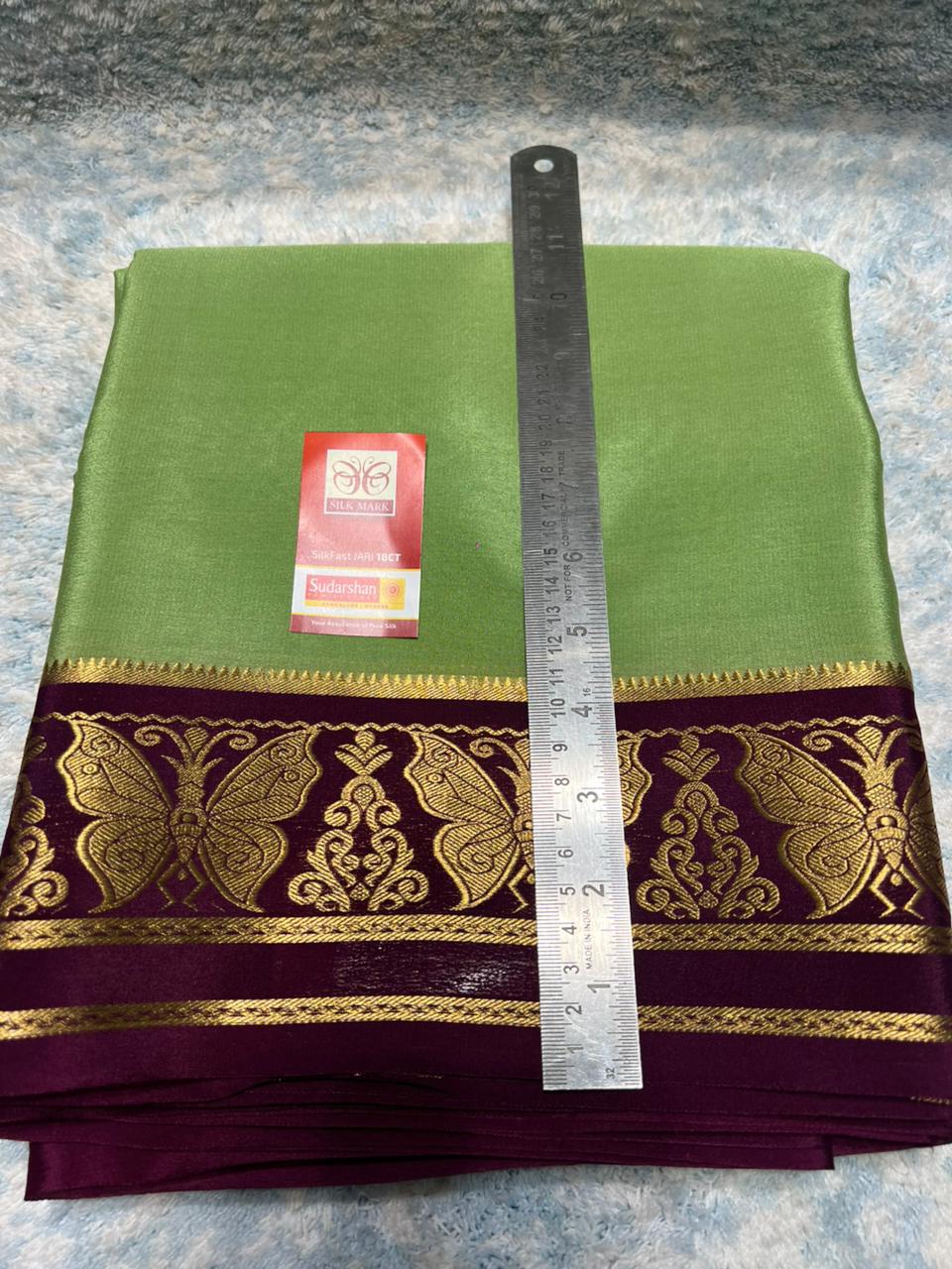 Pure Mysore Silk Saree.