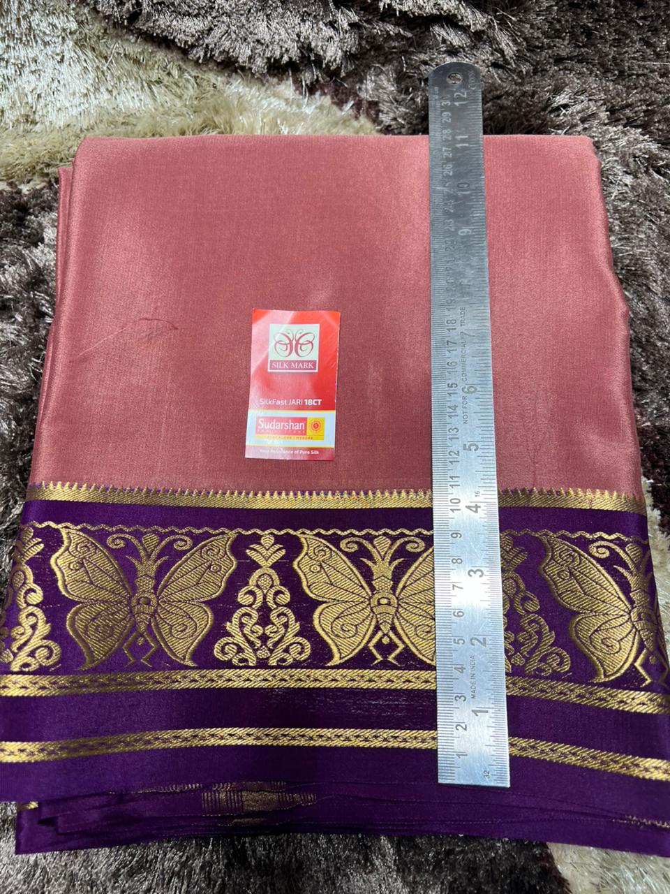 Pure Mysore Silk Saree.
